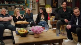 Les acteurs de Friends dans l'épisode spécial le 27 mai 2021.