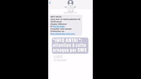 "Info ANTAI": attention à cette arnaque par SMS