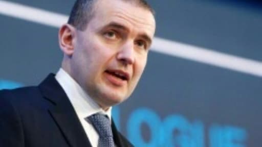 Le président islandais Gudni Johannesson à Arkhanguelsk, en Russie, le 30 mars 2017