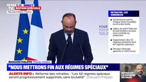 Retraites : "Nous maintiendrons le principe de protection des carrières longues" promet Édouard Philippe qui assure aussi "améliorer la prise en compte de la pénibilité" 