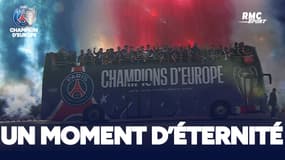Le PSG champion d'Europe : La parade sur les Champs, un moment d'éternité