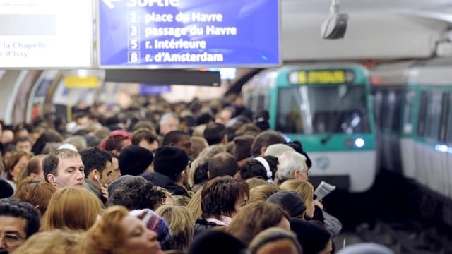Les transports en commun franciliens.