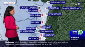 Météo Alsace: un samedi frais avec des averses, 15°C à Strasbourg