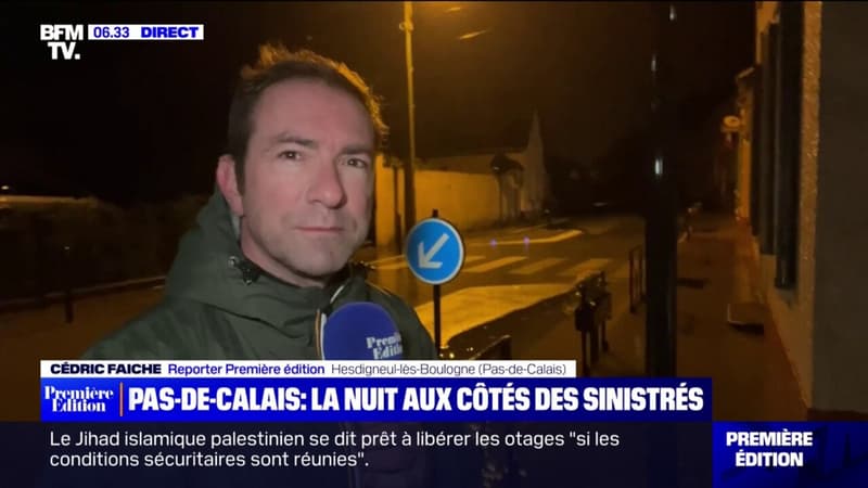 Inondations dans le Pas-de-Calais: une nuit avec les brigades nautiques des pompiers d'Hesdigneul-lès-Boulogne, à la rescousse des sinistrés