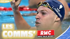 JO 2024 / Natation : Les comms RMC de la médaille d'or incroyable de Marchand sur 200m papillon