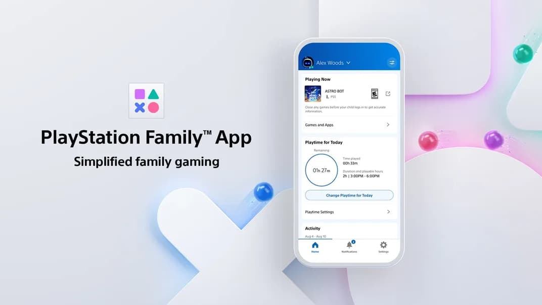 FINI DE JOUER! SONY LANCE UNE APPLICATION MOBILE DE CONTRÔLE PARENTAL POUR LA PLAYSTATION