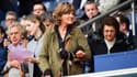 Véronique Rabiot, au Parc des Princes le 6 mai 2017