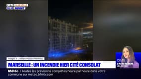 Marseille: un incendie jeudi soir dans un bâtiment de la cité Consolat, dans le 15e arrondissement