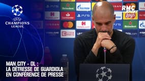  Man City - OL : La détresse de Guardiola en conférence de presse