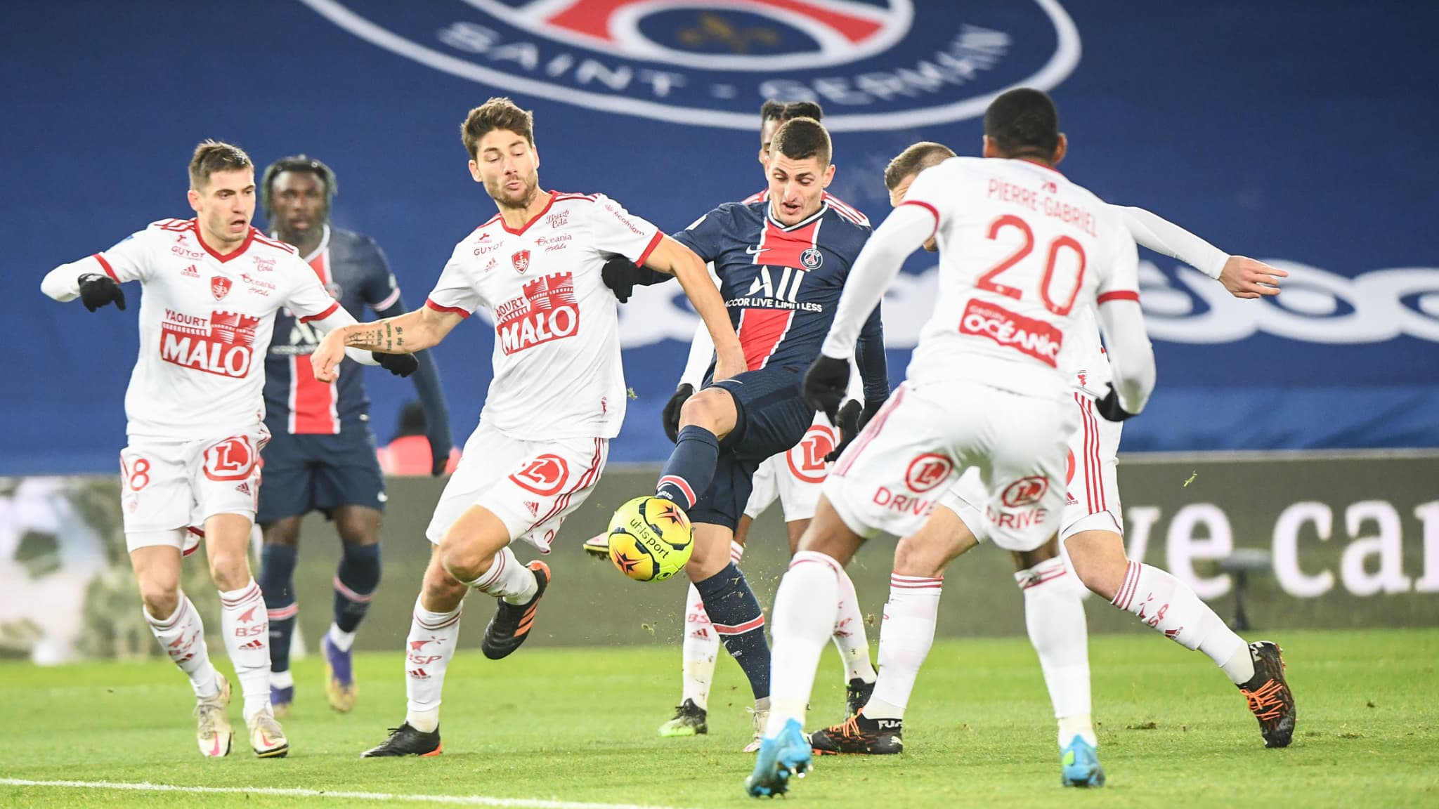 Duel Lasne-Verratti au Parc Duel Lasne-Verratti au Parc