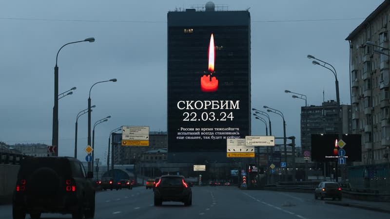 Attentat de Moscou: la Russie observe une journée de deuil national