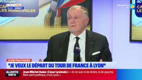 Jean-Michel Aulas déclare vouloir que le Tour de France "prenne son départ à Lyon"