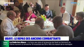 Ubaye: le repas traditionnel des anciens combattants