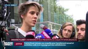 Annonces d’Agnès Buzyn: "Aucune avancée dans le cadre de nos revendications" regrette Orianne Plumet, infirmière et vice-présidente du collectif Inter-Urgences
