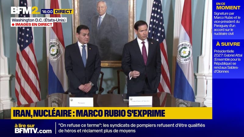 Ormuz: "Du pétrole y circule, le détroit est ouvert", affirme le secrétaire d'État américain Marco Rubio