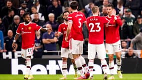 Ronaldo et les Red Devils lors de la victoire de Manchester United 