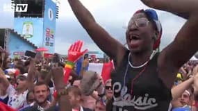 Football / Les Bleus font vibrer Copacabana - 30/06