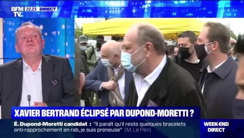 Régionales: Dupond-Moretti défie Le Pen dans le Nord - 08/05