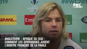 Angleterre-Afrique du Sud : Comment les Springboks jugent l'arbitre Français de la finale