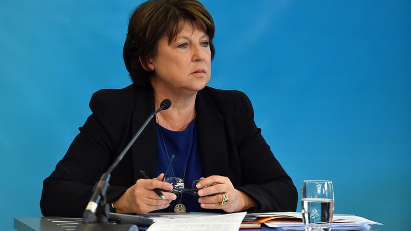 Martine Aubry le 23 septembre 2015 à Lille.