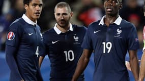Raphaël Varane, Karim Benzema, Paul Pogba
