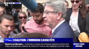 Jean-Luc Mélenchon: "Le président de la République bloque la situation aujourd'hui pour garder le pouvoir le plus longtemps possible"