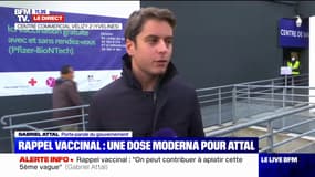 Gabriel Attal: "Tous les jours on rajoute des centaines de milliers de créneaux"