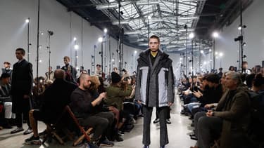 Collection Lanvin lors de la men's Fashion week le 21 janvier 2018.