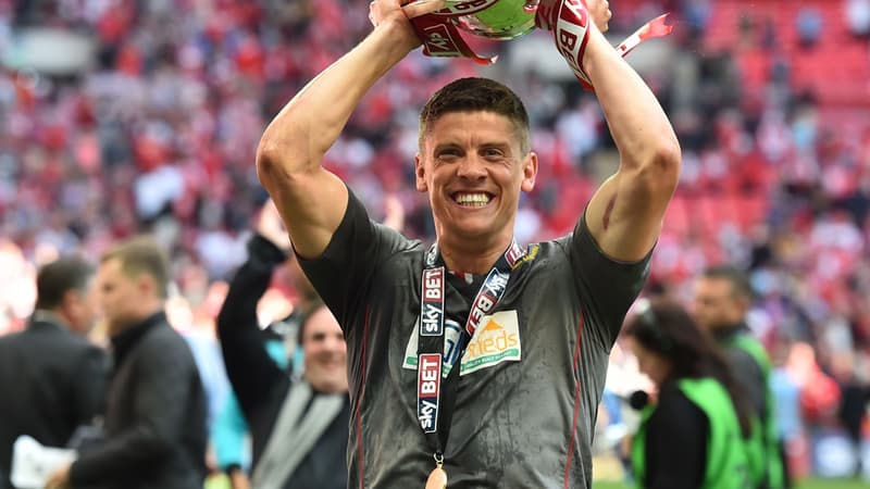 Alex Revell en 2014 sous le maillot de Rotherham United
