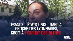 France - États-Unis : Caroline Garcia, proche des Lyonnaises, croit à l'exploit des Bleues