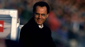 Franz BECKENBAUER le 23/12/1990 lors du match Caen-OM
