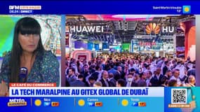 Le café du commerce avec @L_Bottero : la tech maralpine au Gitex Global de Dubaï