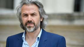 Aymeric Caron, député de La France Insoumise, le 21 juin 2022 à l'Assemblée nationale, à Paris