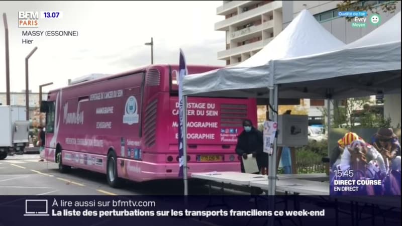 Octobre rose: le Mammobus propose des dépistages gratuits et sans rendez-vous en Île-de-France