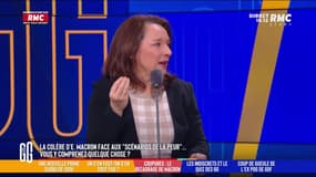 La colère de Macron face aux "scénarios de la peur" : "Il laisse faire le sale boulot !", tacle Marie-Anne Soubré 