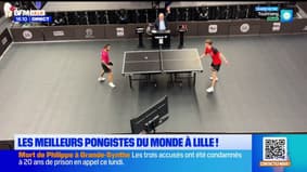Un tournoi international de tennis de table à Lille
