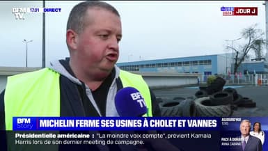 Plan social chez Michelin: "On ne va rien lâcher", assure Cédric, syndicaliste Sud-Michelin