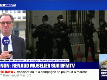 Avignon: Renaud Muselier salue la police, "un grand corps (...) ils ne baissent pas les bras"