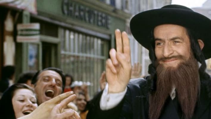 Louis de Funès dans "Rabbi Jacob" en 1973 Louis de Funès dans "Rabbi Jacob" en 1973