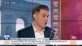 Olivier Faure, Premier secrétaire du Parti socialiste:"Je suis favorable à l'indexation des retraites sur le coût de la vie."