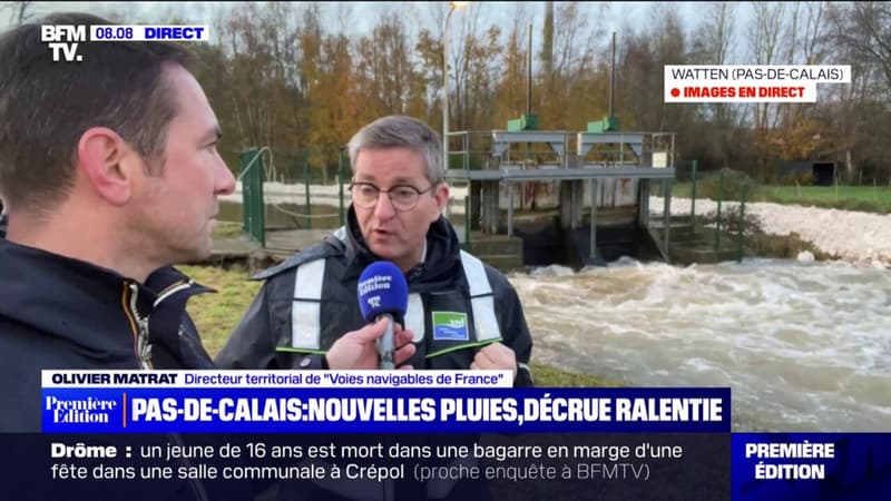 Dans le Pas-de-Calais, de nouvelles pluies ralentissent la décrue