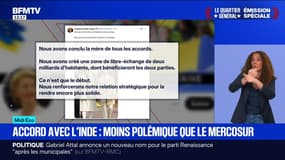 Droits de douane: un accord entre l'Union Européenne et l'Inde va réduire ses taxes sur les voitures, le vin ou les pâtes
