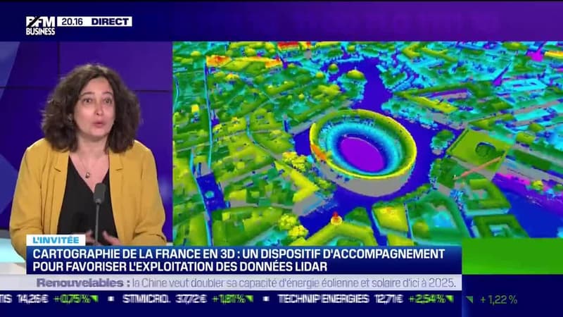 Véronique Pereira (IGN) : Cartographie de la France en 3D, un dispositif d'accompagnement pour favoriser l'exploitation des données Lidar - 02/06