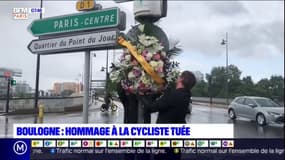  Boulogne-Billancourt: un hommage à la cycliste tuée