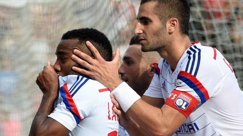 Maxime Gonalons et Alexandre Lacazette