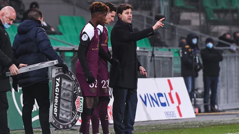 Pochettino et le PSG face à Saint-Etienne