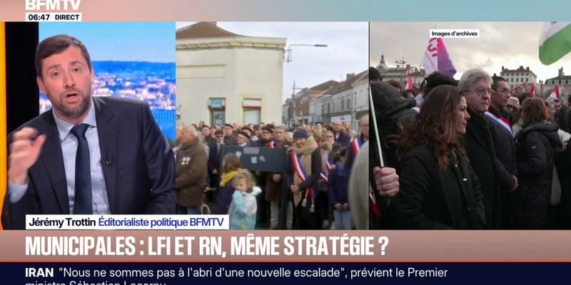 SIGNÉ BFM - Municipales: LFI et le RN, une même stratégie ? 