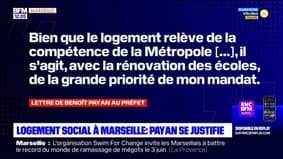 Marseille: Benoit Payan se justifie sur le manque de logements sociaux 