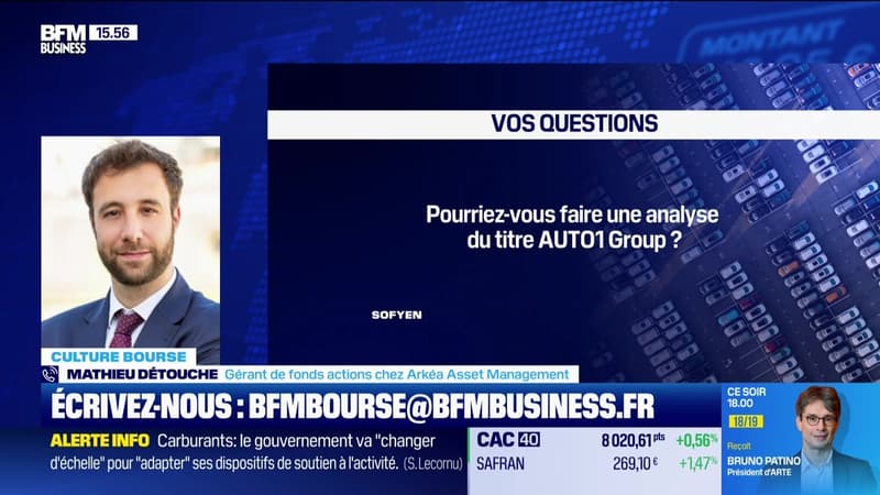 Culture Bourse : "Pourriez-vous faire une analyse du titre AUTO1 Group SE (Xetra) ?", par Julie Cohen-Heurton - 05/05