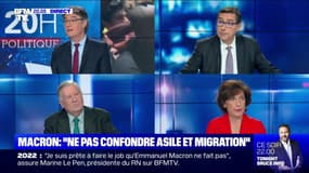 Emmanuel Macron: "Ne pas confondre asile et migration" - 22/10